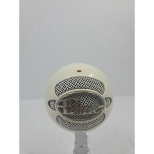 Blue Snowball iCE USB Microphone White Untested For Parts or Repair